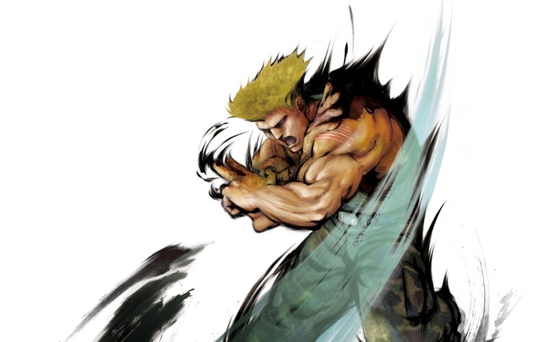 Muscular Man in Motion — Yellow, Dynamic, Manga