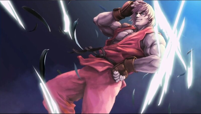 Muscular Man in Red Gi