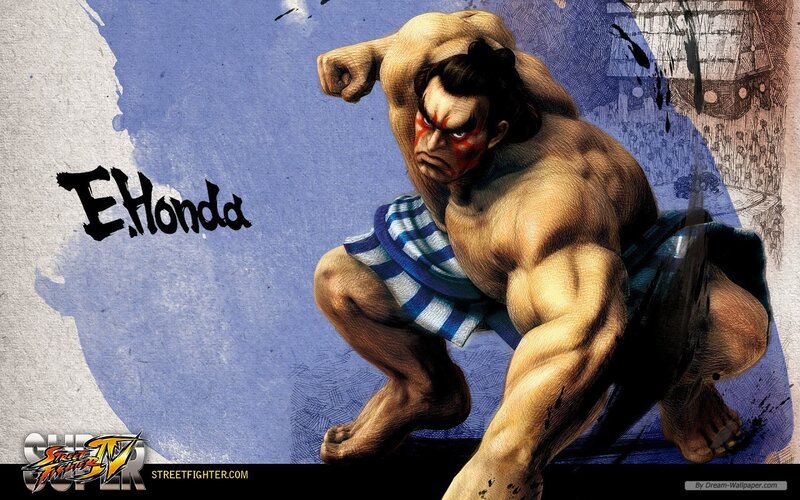 Muscular Man in Squat
