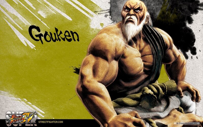Muscular Old Man