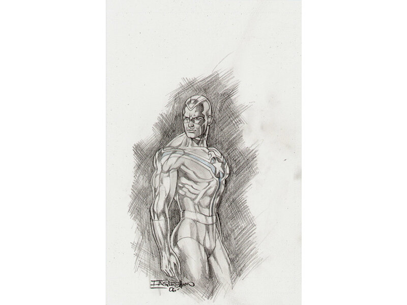 Muscular Superhero