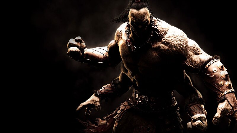 Muscular Warrior Character — Black
