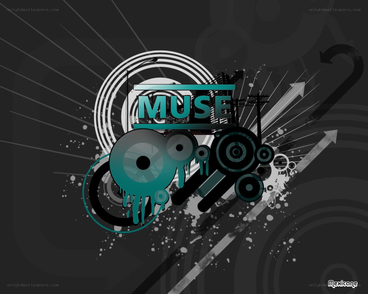Muse band graphic design