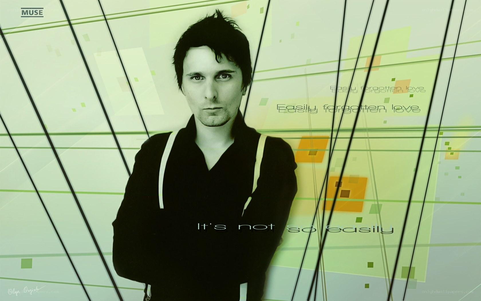 Muse band member portrait