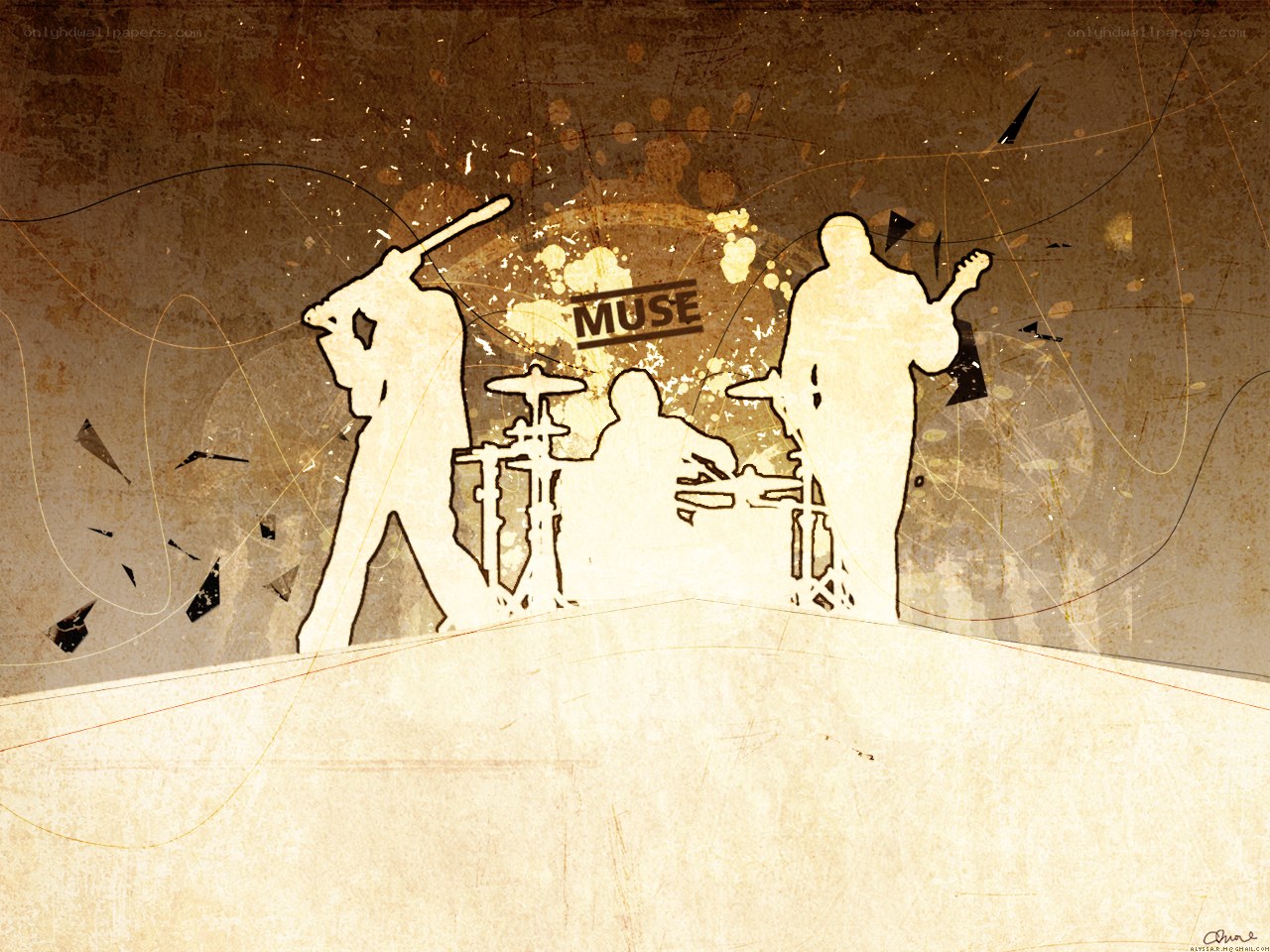Muse band performance art
