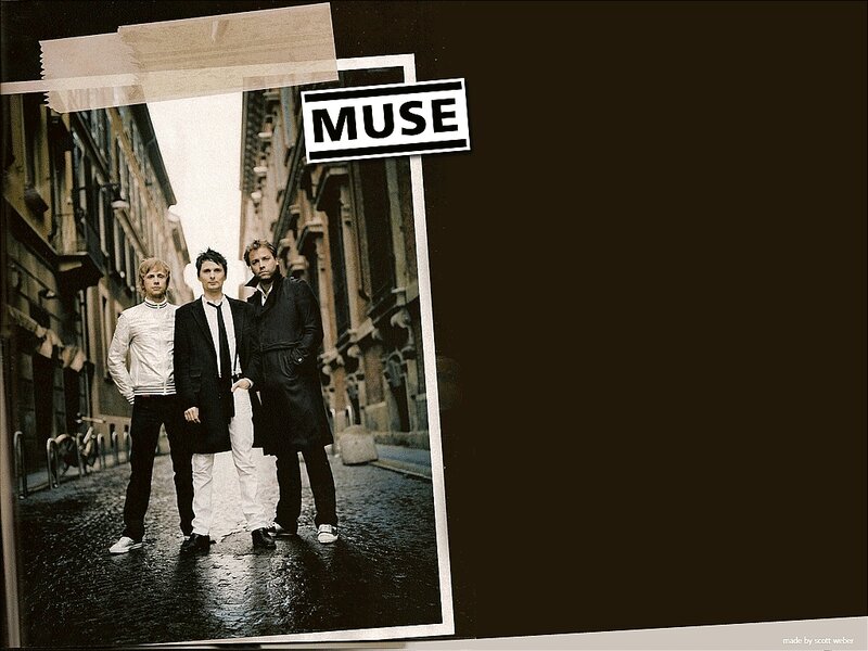 Muse band photo collage