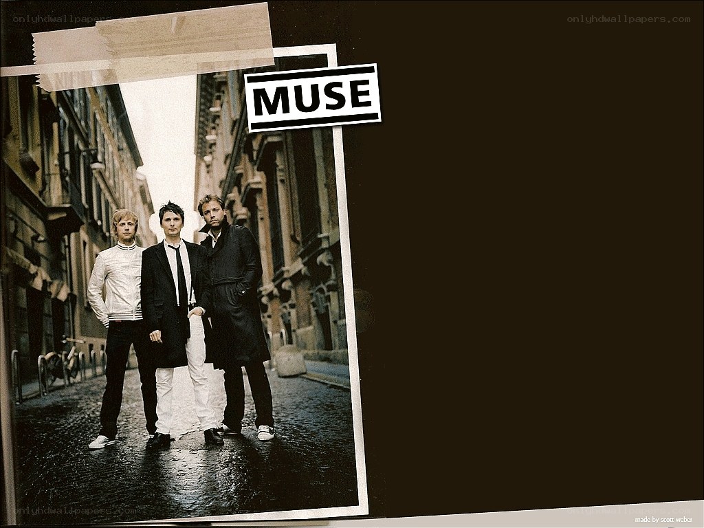 Muse band photo collage