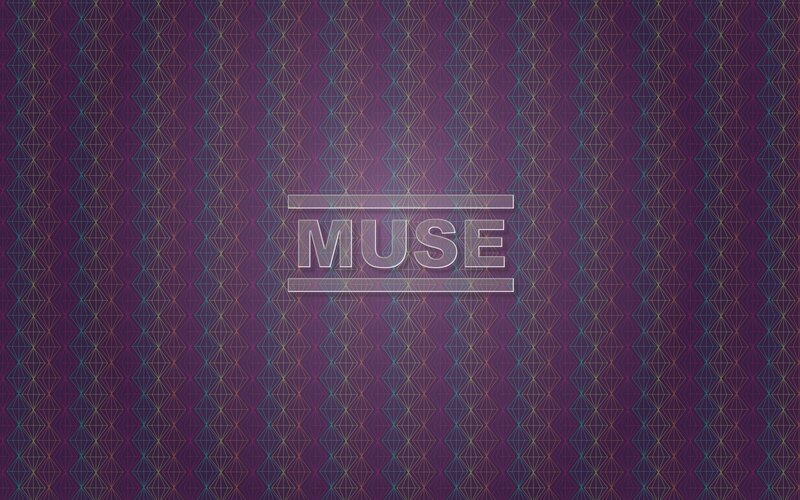 MUSE Logo on Patterned Background