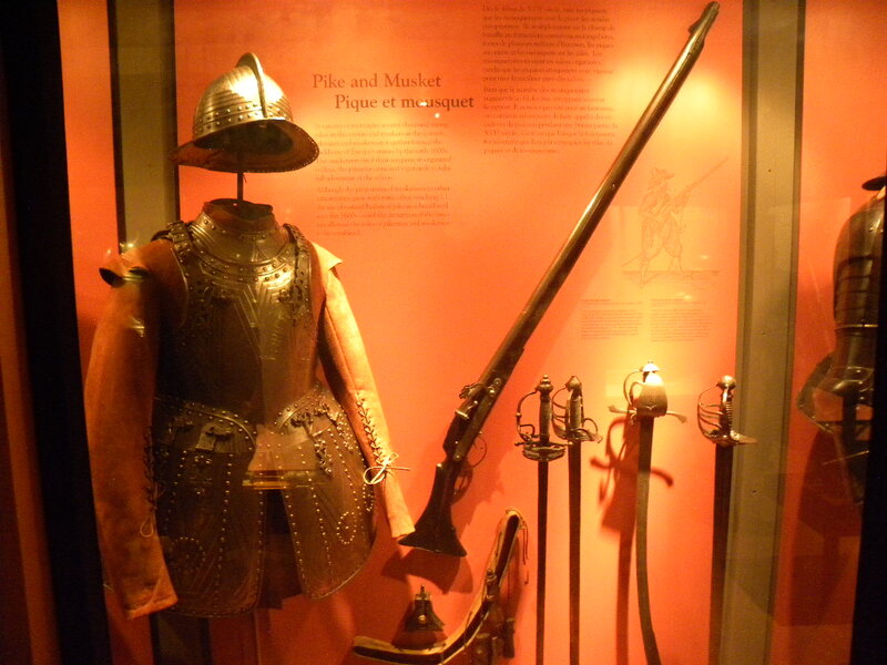 Museum Display of Weapons