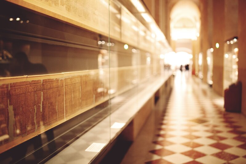 Museum Exhibit Corridor
