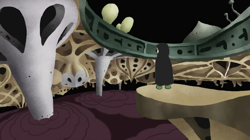 mushroom cave exploration