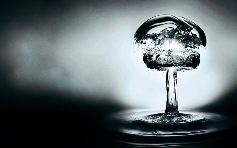 Mushroom Cloud of Water