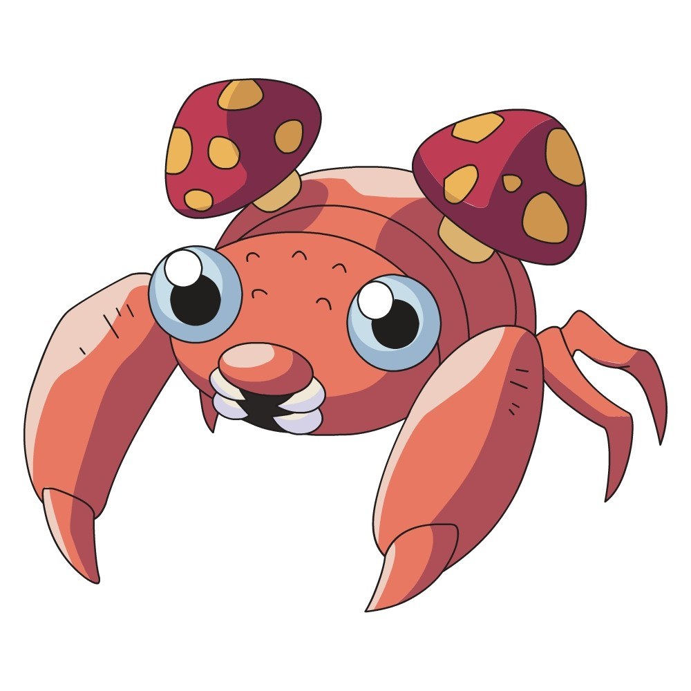 Mushroom Crab Pokémon