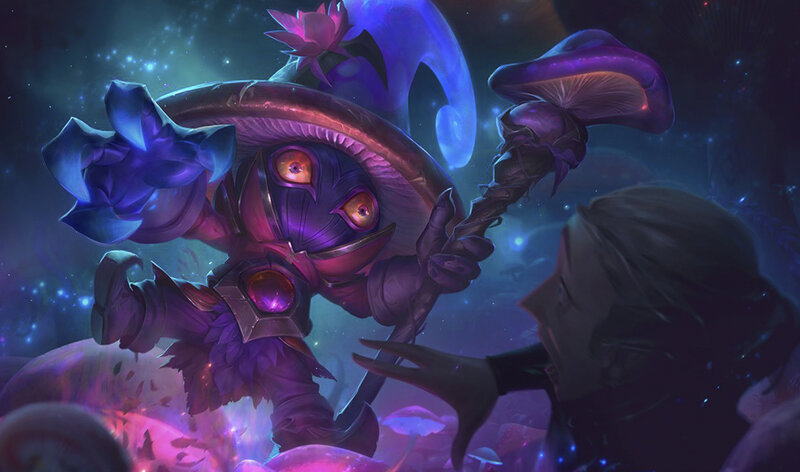 Mushroom Creature with Staff