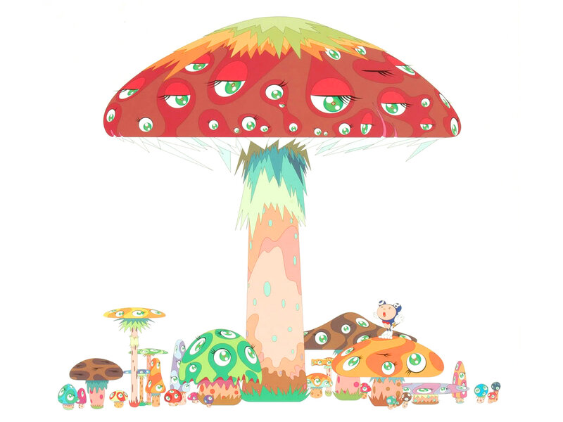 mushroom creatures with eyes