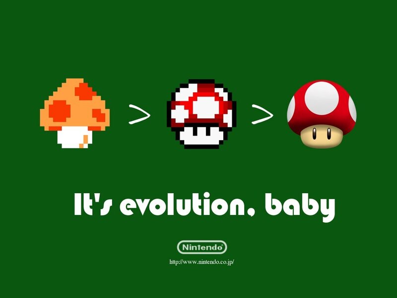 mushroom evolution