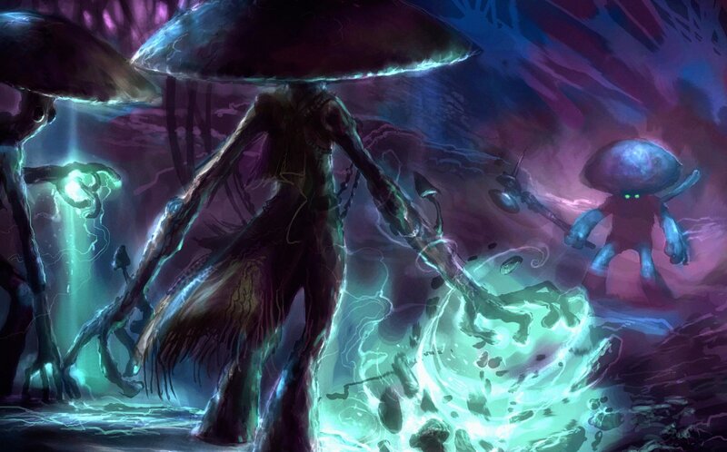 Mushroom-headed Creatures