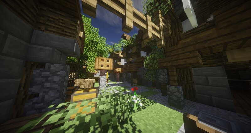 Mushroom House in Village