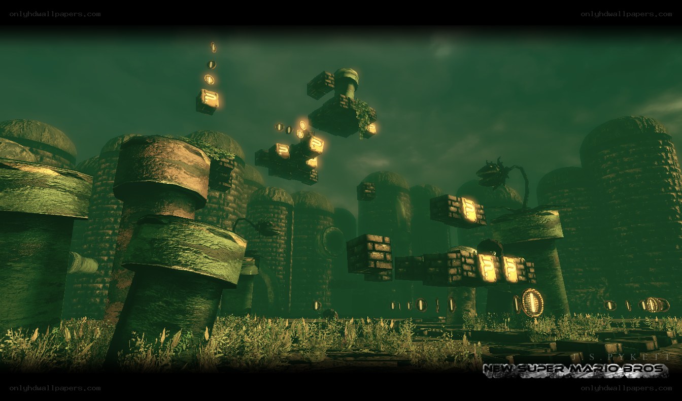 Mushroom Kingdom ruins