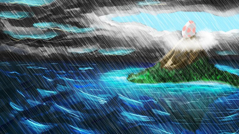 Mushroom on Island