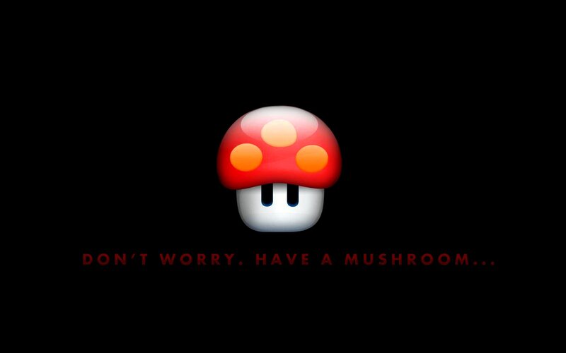 Mushroom power-up