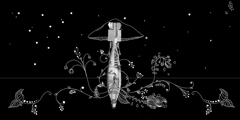 Mushroom-shaped Structure