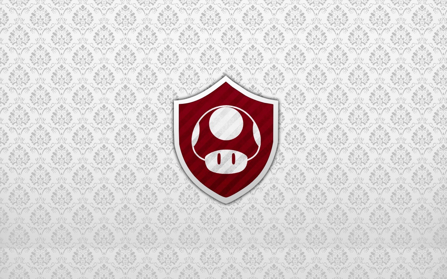mushroom shield emblem