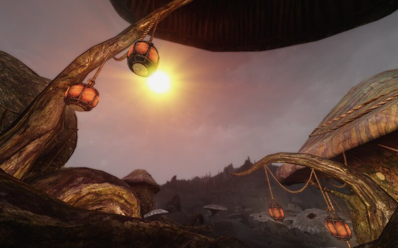 Mushroom Village — Brown