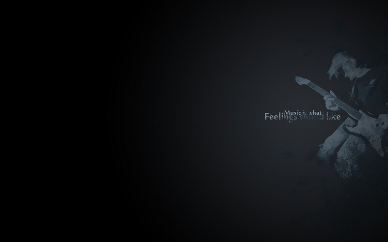 music and feelings wallpaper