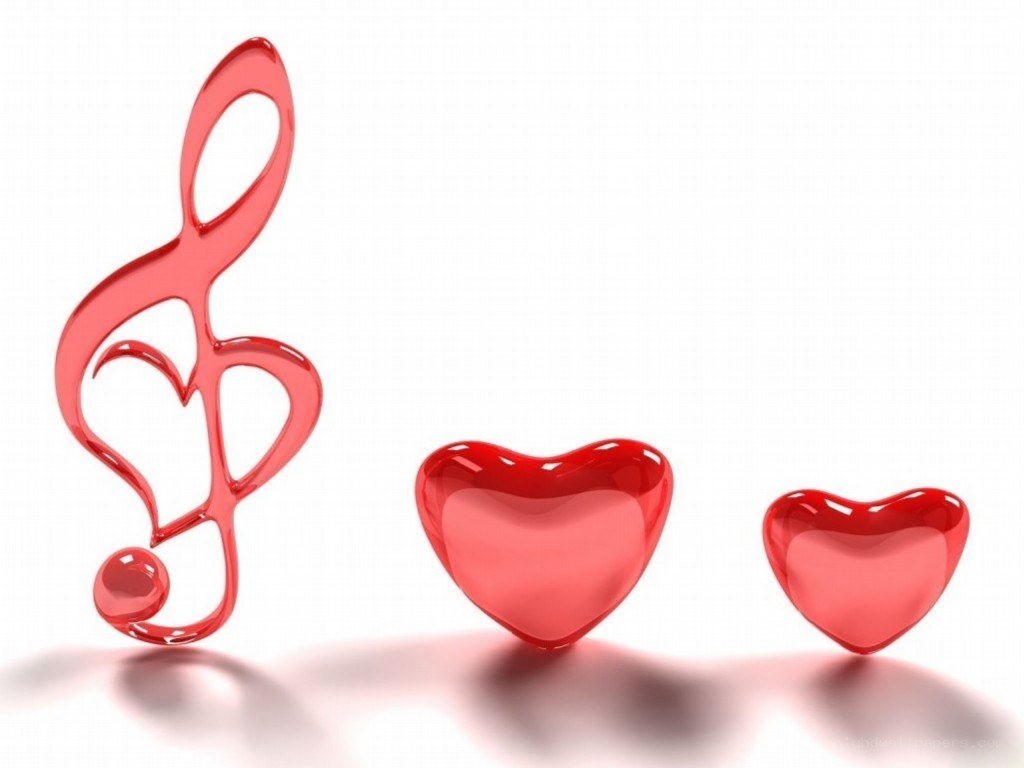 music and hearts