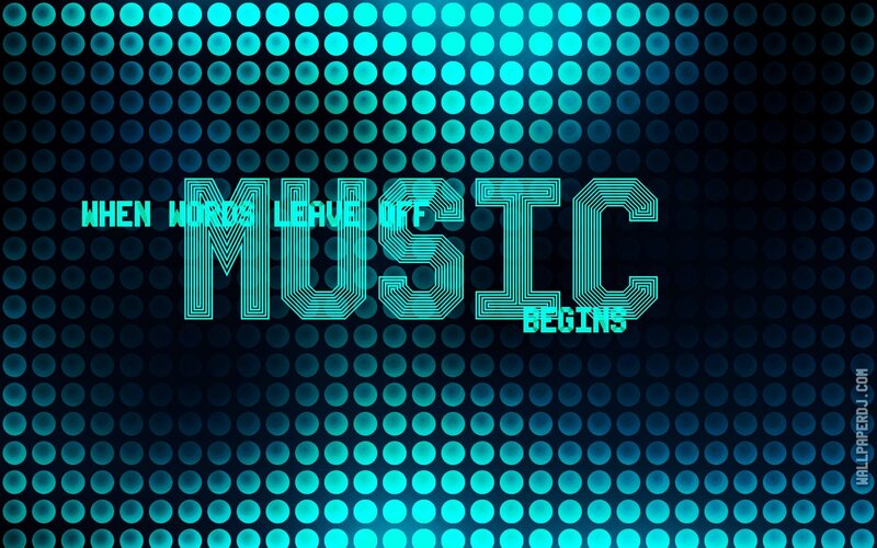 Music begins when words leave off