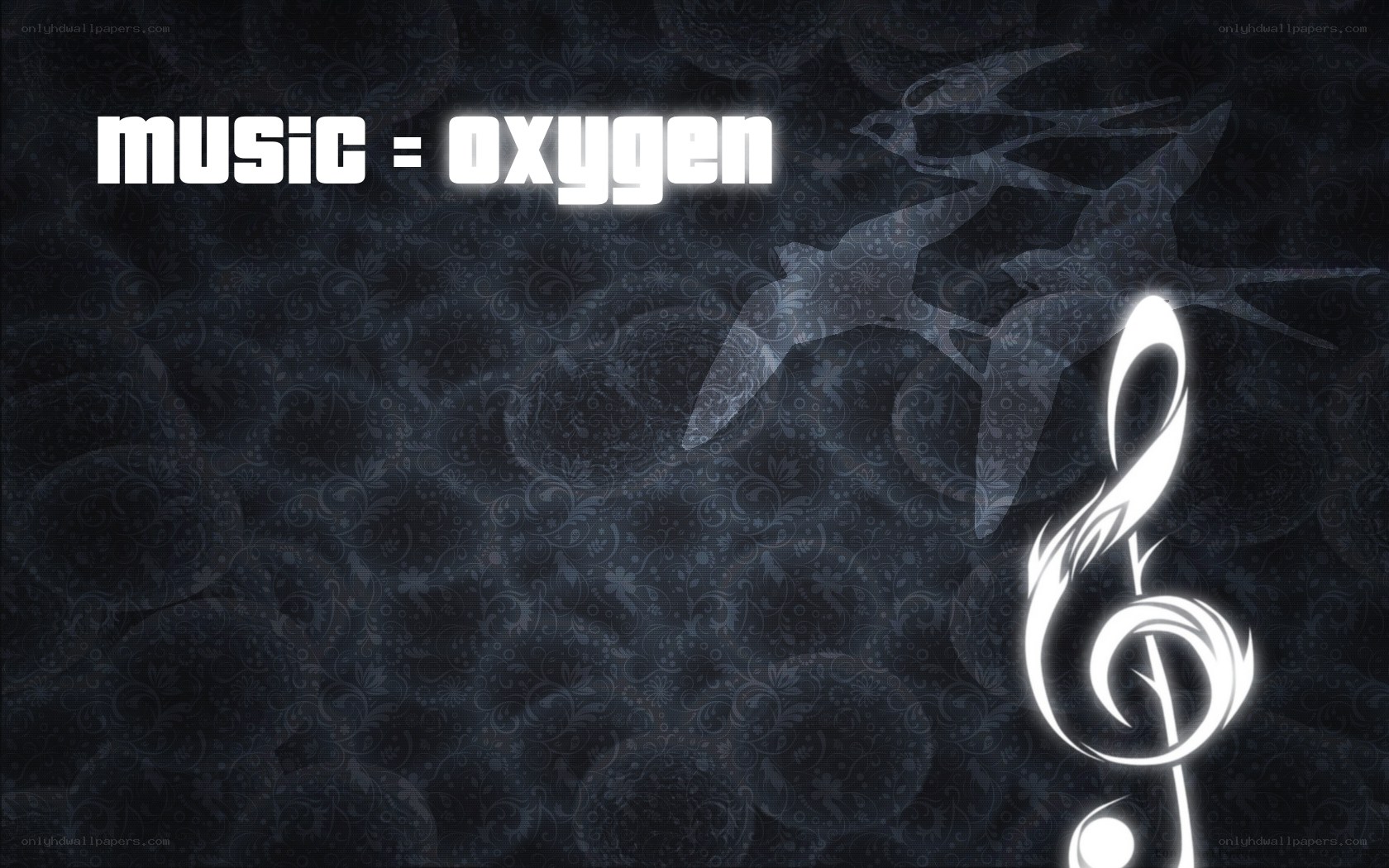 music equals oxygen