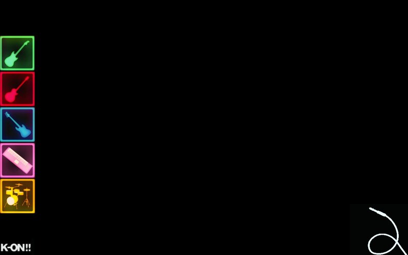 music game interface