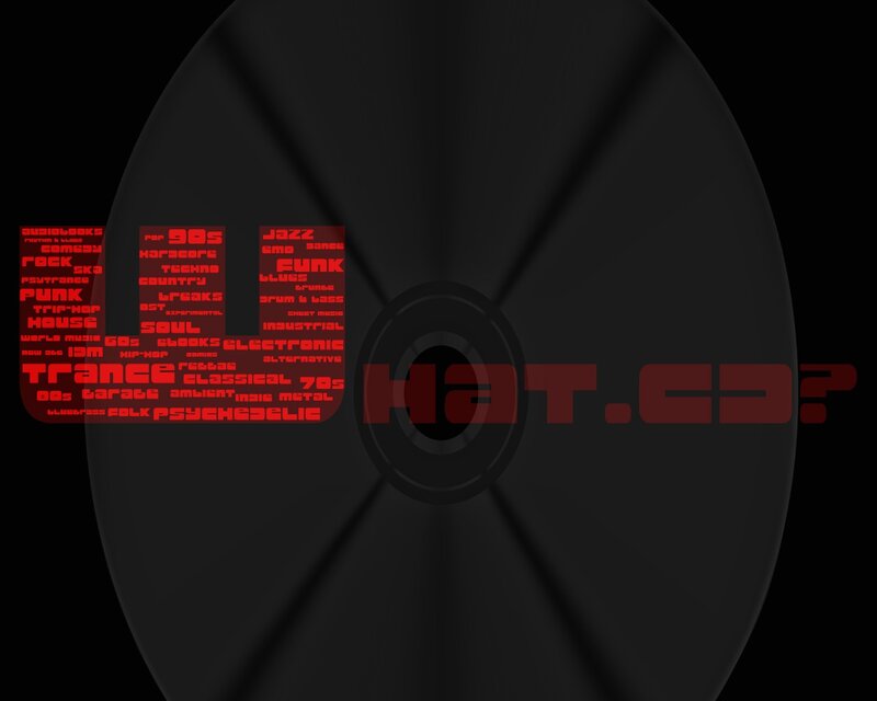 Music genres on a CD