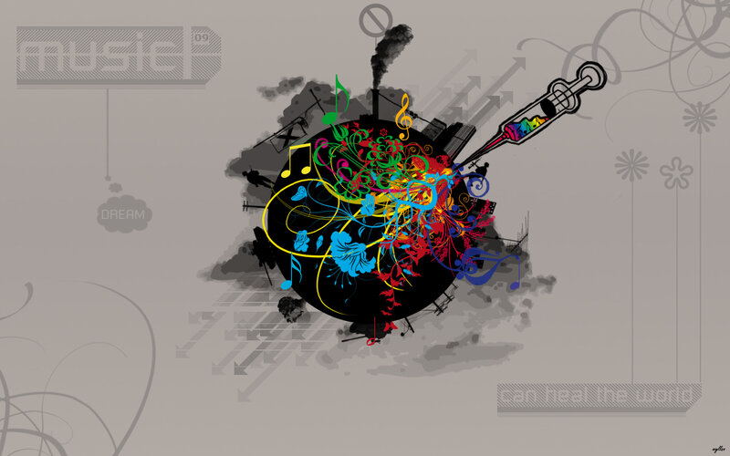 music healing the world