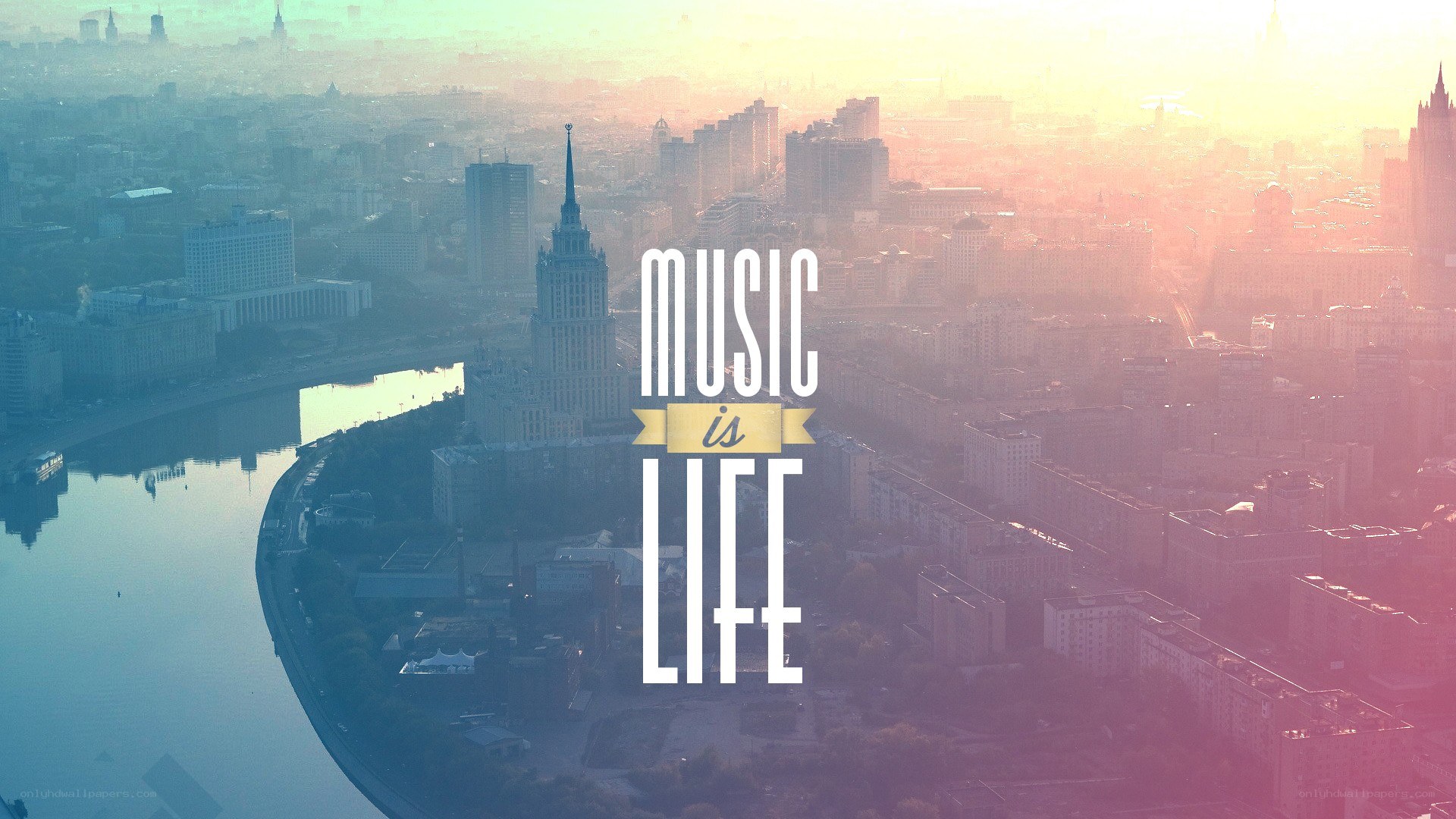 Music is Life cityscape