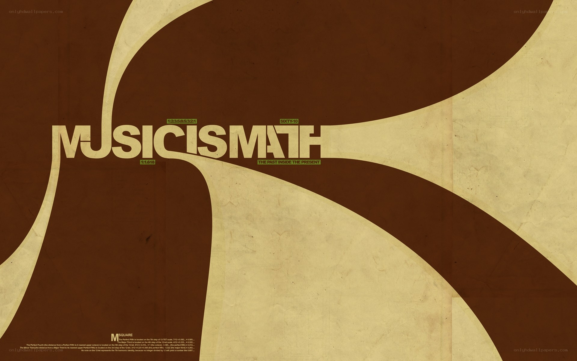 Music is Math poster