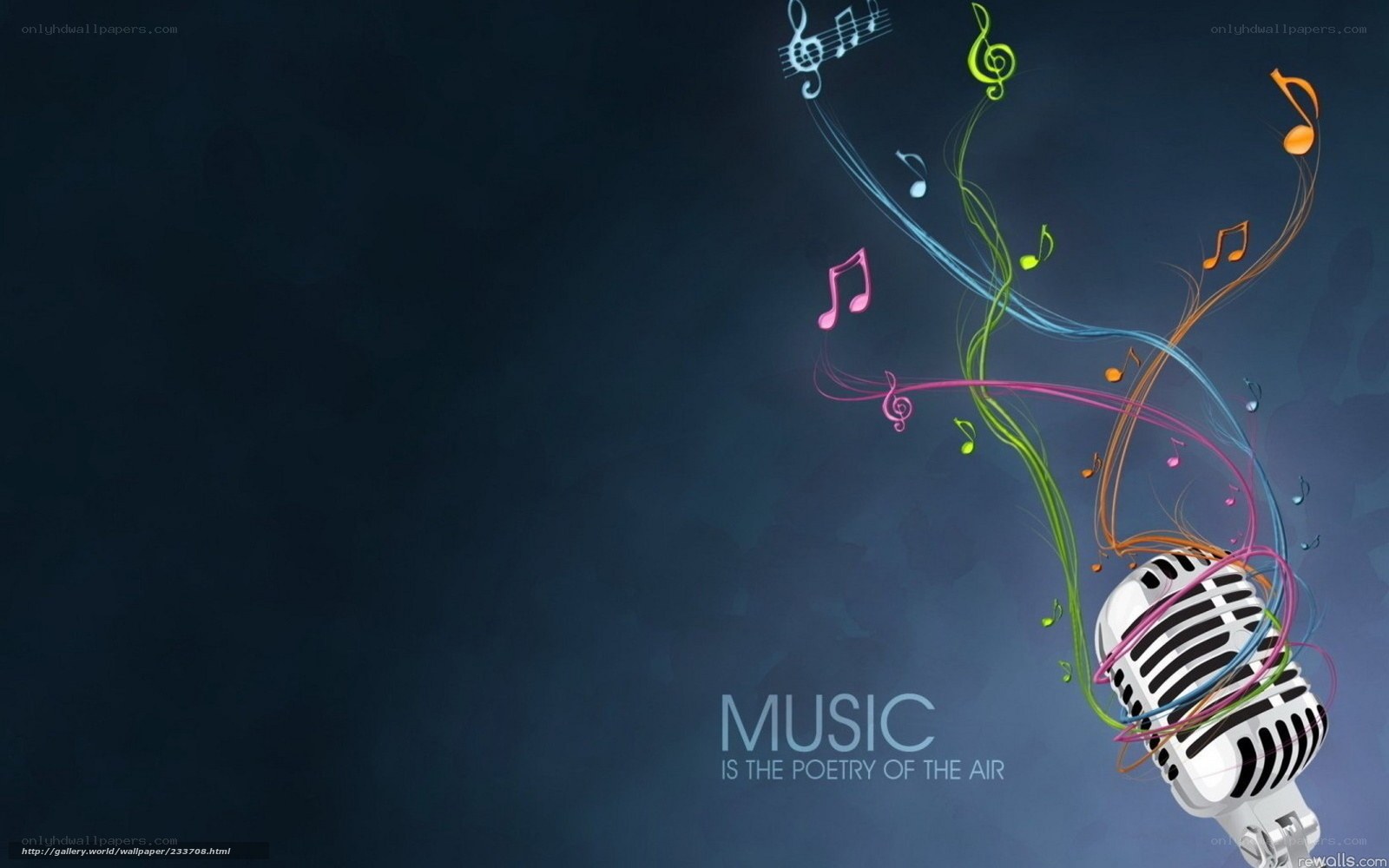 Music is the poetry of the air