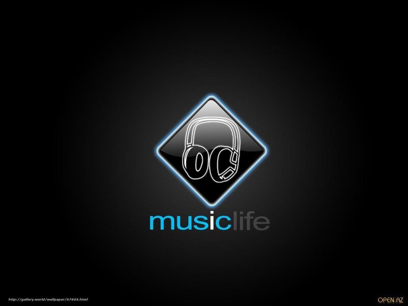 Music life logo wallpaper