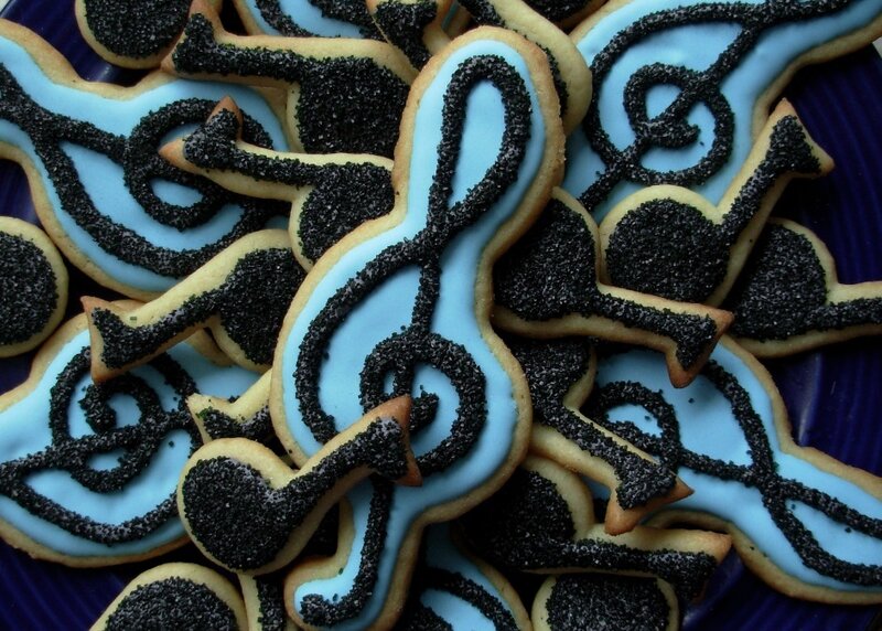 Music Note Cookies