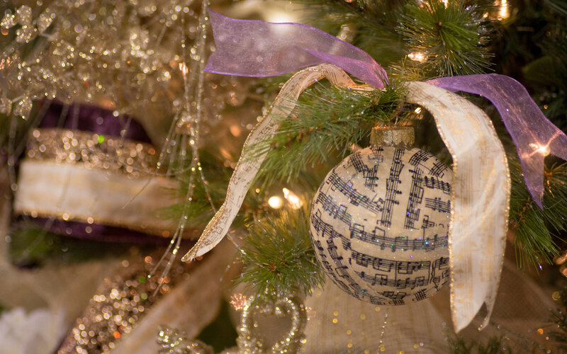 Music Note Ornament