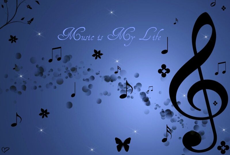 Music Notes and Treble Clef