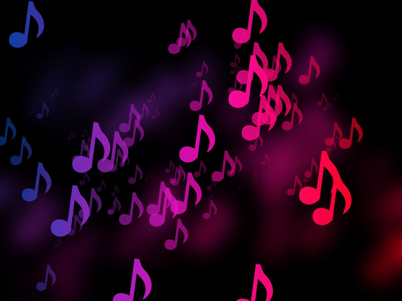 Music Notes Floating