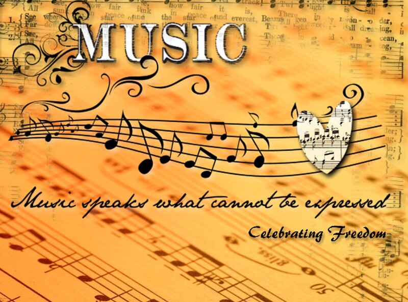 Music Notes on Sheet