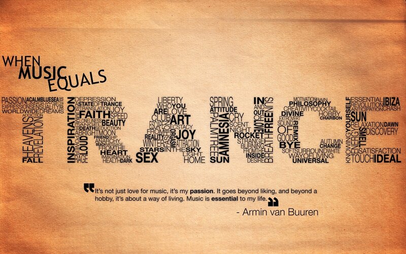 Music passion word art