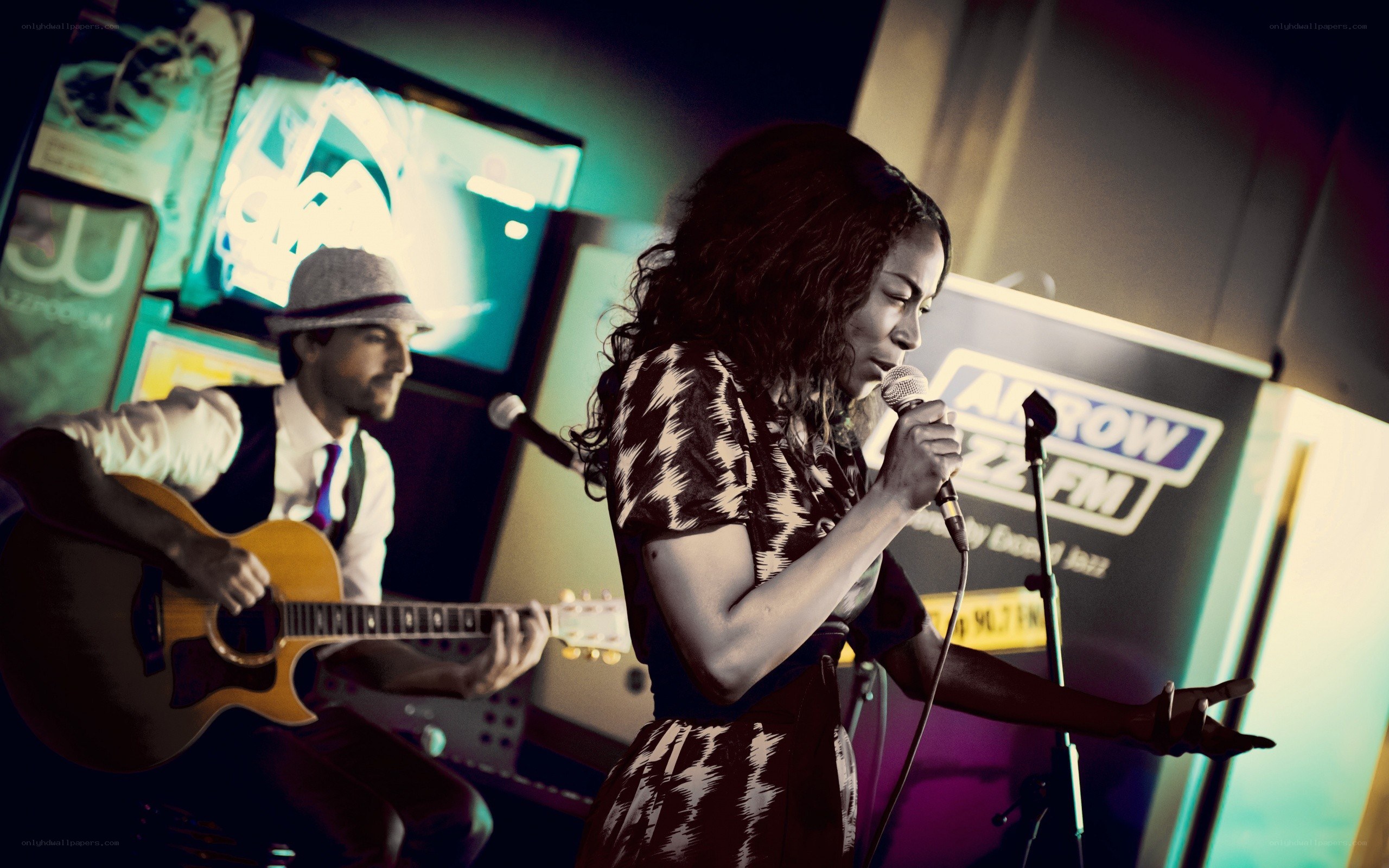 Music performance at Arrow FM