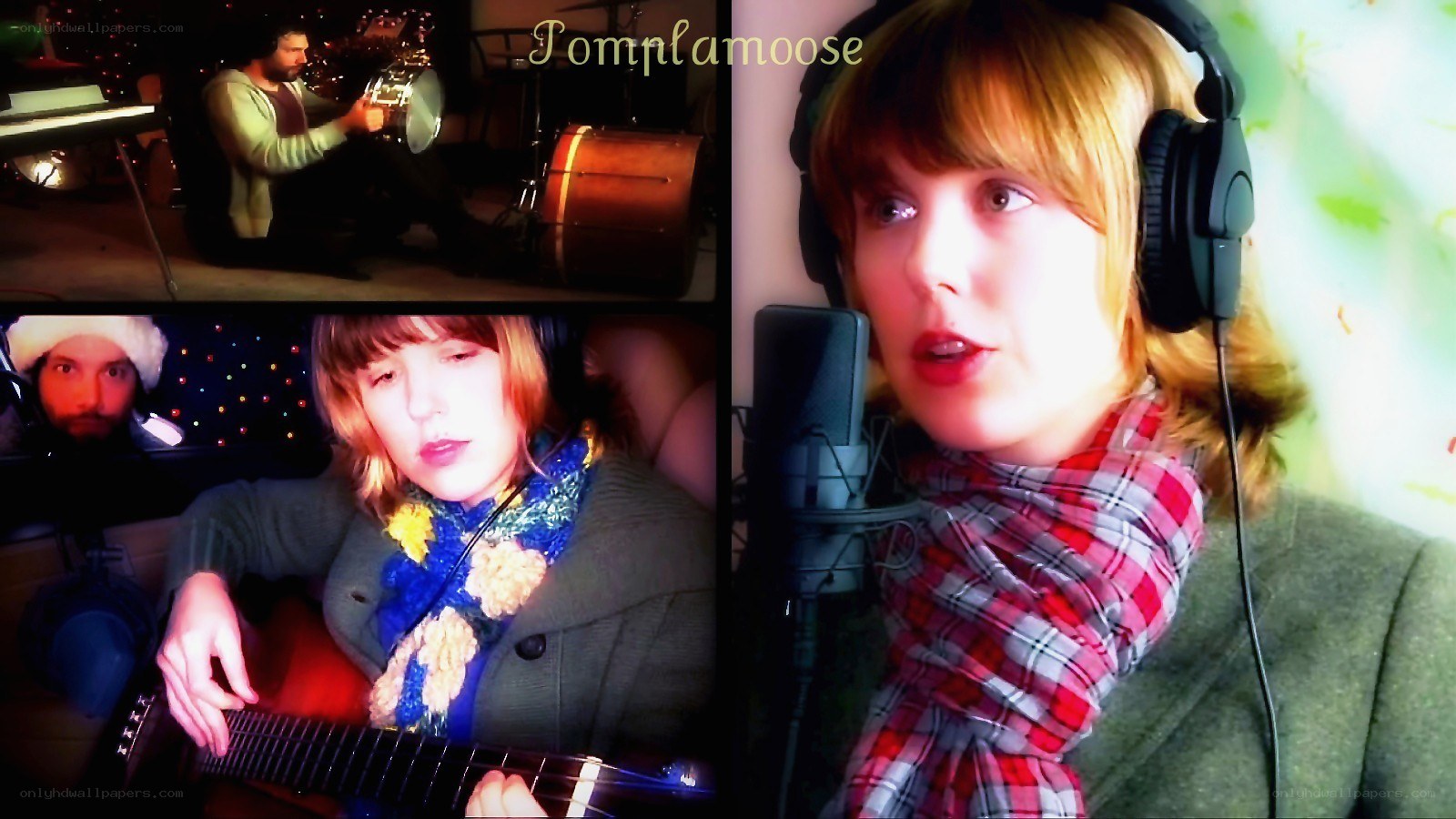 Music performance collage