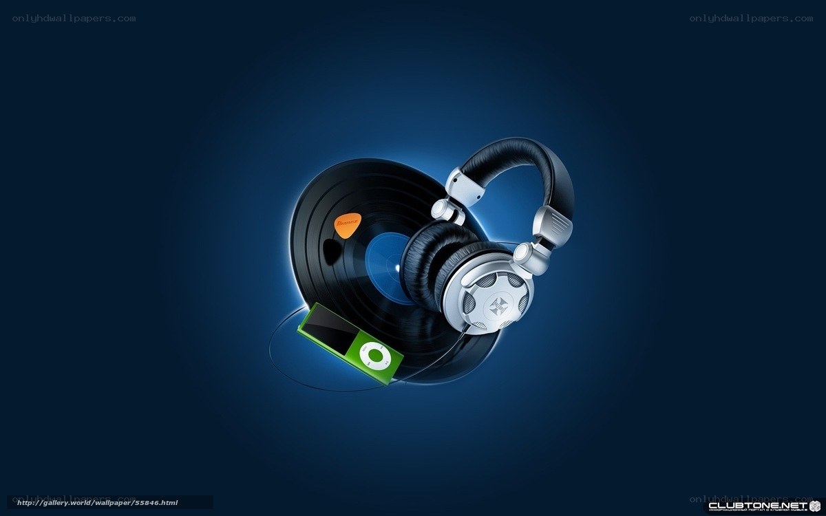 Music player and headphones