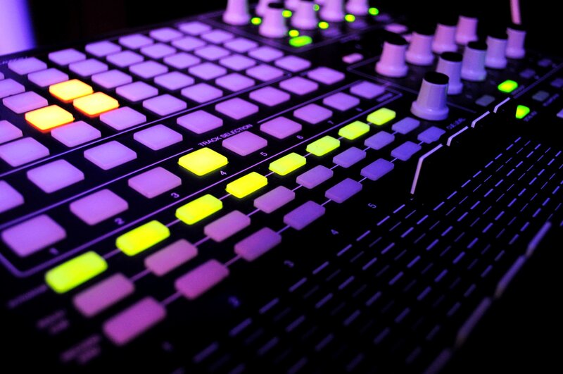 Music Production Controller — Purple