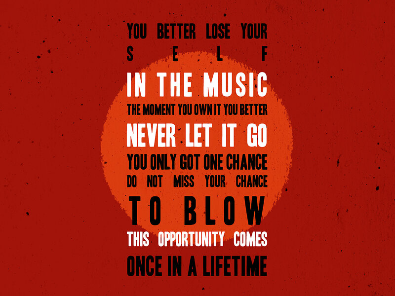 music quote art